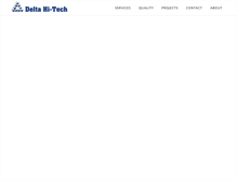 Tablet Screenshot of deltahi-tech.com